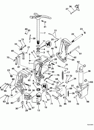 STERN & SWIVEL BRACKET