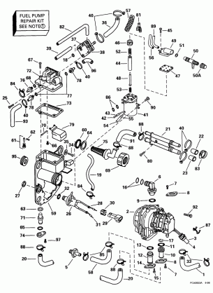 FUEL BRACKET & COMPONENTS