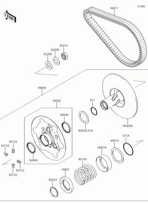 Driven Converter / Drive Belt