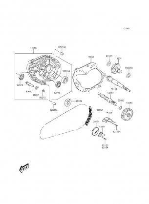 Gear Change Drum / Shift Fork(s)