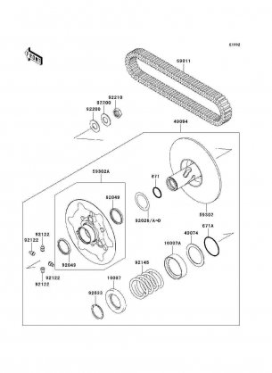 Driven Converter / Drive Belt