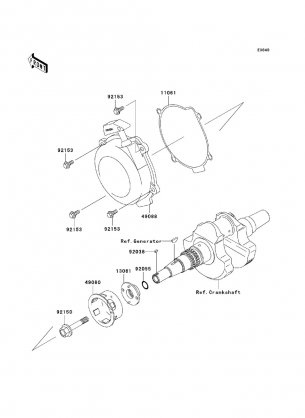 Recoil Starter(-VF650AE640351)