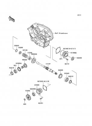 Front Bevel Gear