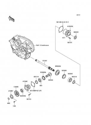 Front Bevel Gear