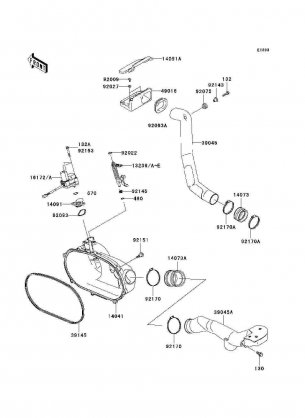 Converter Cover / Drive Belt