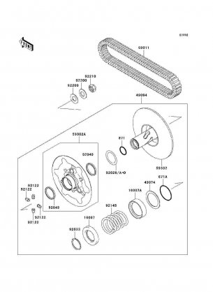 Driven Converter / Drive Belt