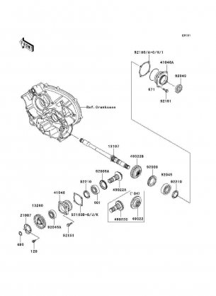 Front Bevel Gear