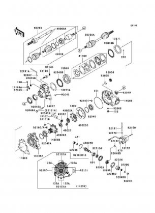 Drive Shaft-FR(-JKBVFHA1 4B531603)