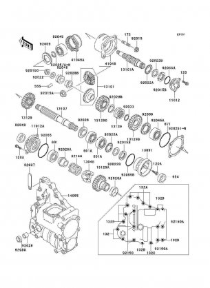 Front Bevel Gear