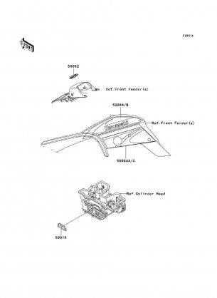 Decals(KSF250-A16)