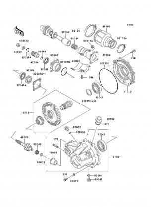 Drive Shaft / Final Gear