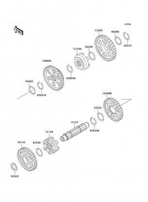 Gear Change Drum / Shift Fork(s)