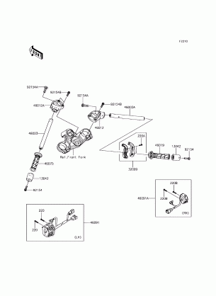 Handlebar (KLF220-A10?A12)