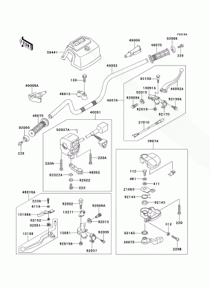 Handlebar (KLF220-A13?A14)