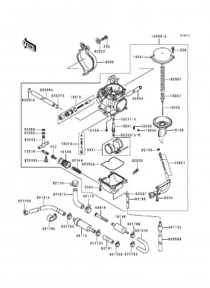 Carburetor(LF400AE532918-)