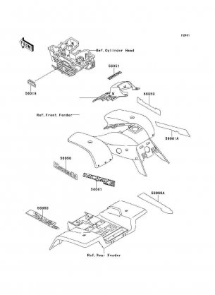 Decals(KSF250-A10-A12)