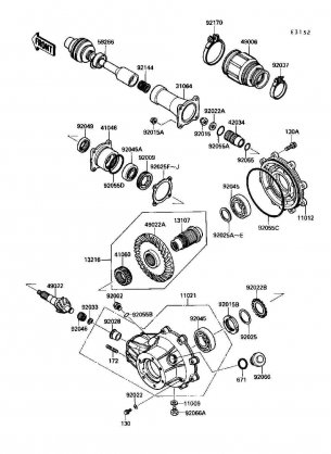 Drive Shaft / Final Gear