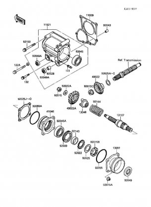 Front Bevel Gear