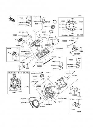 Cylinder Head(-VF750DE095936)