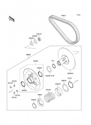 Driven Converter / Drive Belt