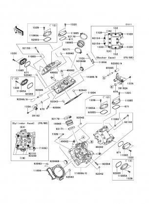 Cylinder Head(-VF750DE095936)