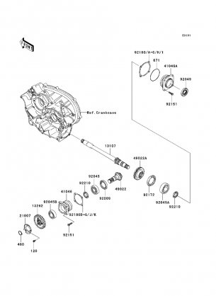 Front Bevel Gear