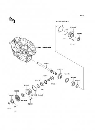 Front Bevel Gear