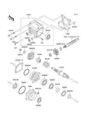 Front Bevel Gear