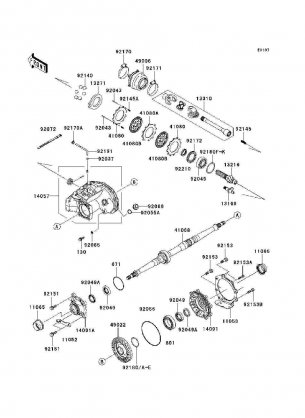 Drive Shaft-Rear