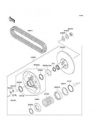 Driven Converter / Drive Belt