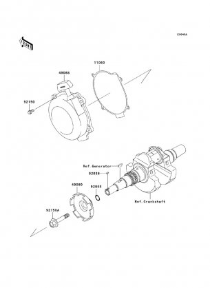 Recoil Starter(VF650AE640352-)