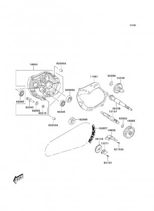 Gear Change Drum / Shift Fork(s)