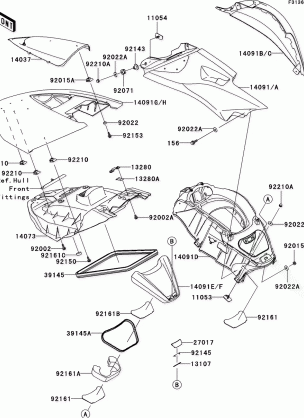 Hull Middle Fittings