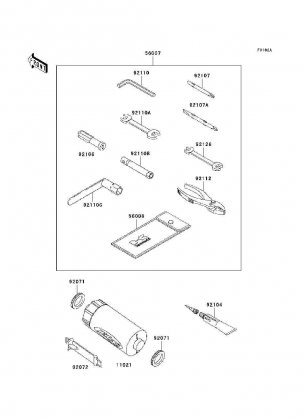 Owner's Tools(JH1100-B3 / B4)