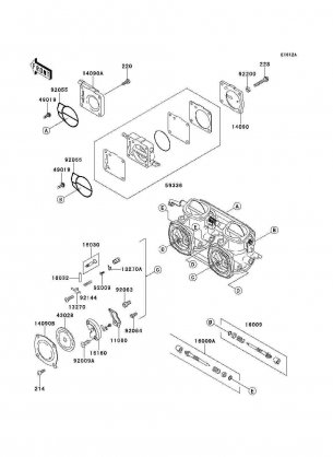 Carburetor Parts(JS750-B2 / B3)