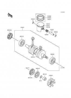 Crankshaft / Piston(s)(JS750-A3 / A4)