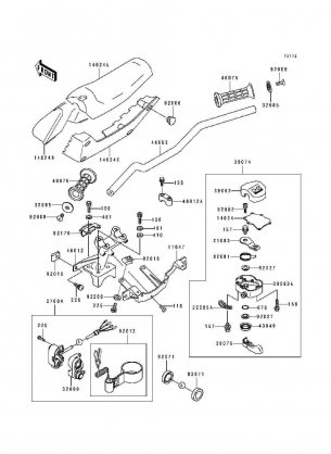 Handlebar(JF650-B3 / B4)