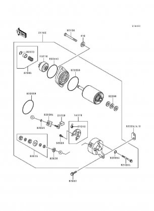 Starter Motor(TC440B-054871&NAMI.)