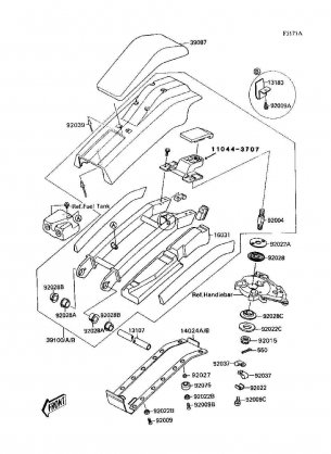 Handle Pole(JS300-A2 / A3 / A4)