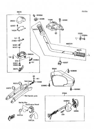 Handlebar(JS300-A2 / A3 / A4)