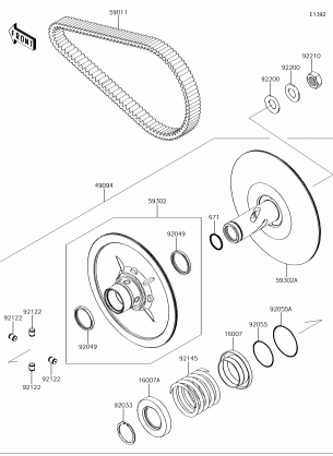 Driven Converter / Drive Belt