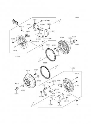 Rear Hubs / Brakes