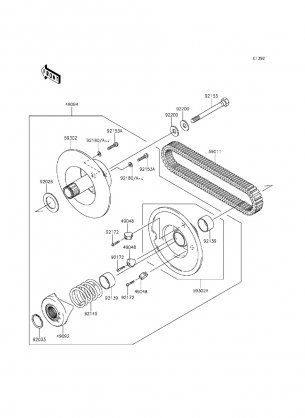 Driven Converter / Drive Belt