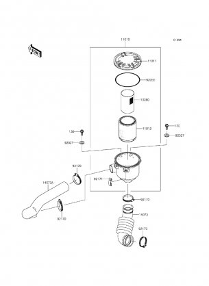 Air Cleaner-Belt Converter