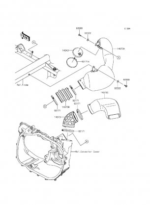 Air Cleaner-Belt Converter