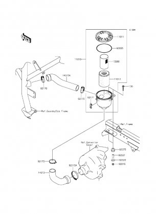 Air Cleaner-Belt Converter