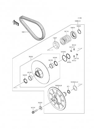 Driven Converter / Drive Belt