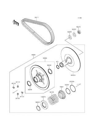 Driven Converter / Drive Belt