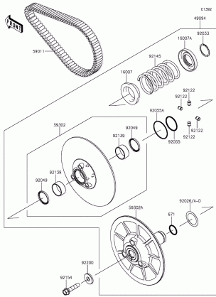 Driven Converter / Drive Belt