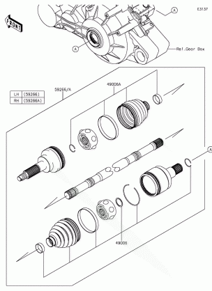 Drive Shaft-Rear